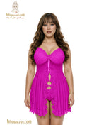 Horses lingerie short camisole 0331 قميص قصير, soft fabric, fitted design, in a neutral color, displayed on a white background.