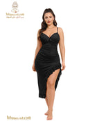 Almaza long lingerie shirt in size 195, soft fabric, elegant design, displayed on a plain background.