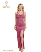 Long lingerie top from السعاده brand, featuring a stylish, comfortable fit with intricate details in soft fabric.