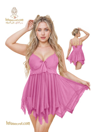 Lingerie 4500 بيبي دول روز كاندى - Teta Secret
