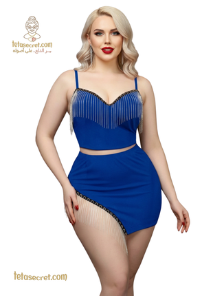 Lavania lingerie 120 سواريه set featuring elegant lace design, delicate straps, and intricate detailing on a white background.