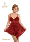 One Size / dark red