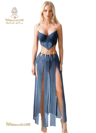 Jony Lingerie 4031 لانجري الدلع featuring elegant lace fabric and intricate design, displayed on a mannequin.