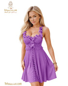 Koko lingerie short nightdress 4240, elegant and comfortable sleepwear with delicate fabric and stylish design.
