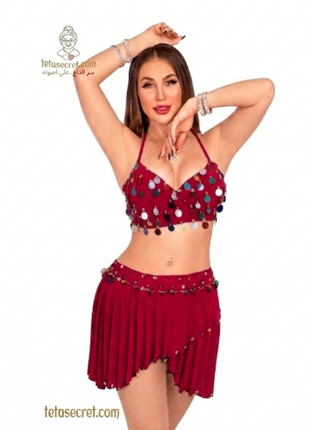 Moga lingerie 550 dance costume, featuring delicate fabric and intricate design, shown in a close-up image.