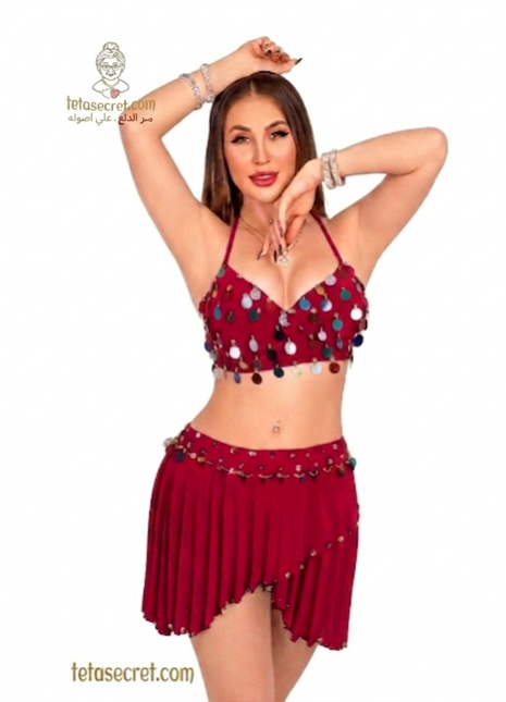 Moga lingerie 550 dance costume, featuring delicate fabric and intricate design, shown in a close-up image.
