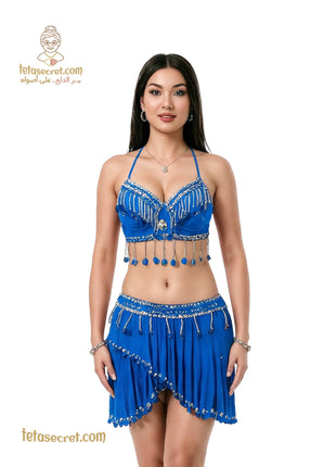 Moga lingerie dance costume with intricate lace design, featuring a stylish and elegant lingerie set for dance or performance wear.