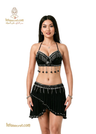 Moga lingerie dance suit, elegant and stylish, featuring intricate lace details and a comfortable fit, designed for dance and performance.