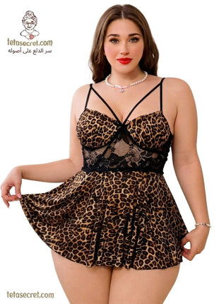Lingerie 580 فستان الدلوعه by الملكه, elegant lingerie set featuring intricate lace and delicate fabric details.
