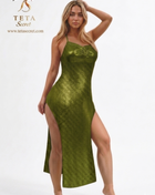 Elegant Joker long lingerie in a soft fabric, featuring a stylish, comfortable design perfect for intimate wear.