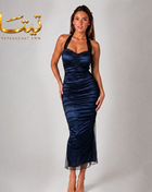Elegant Queen lingerie set featuring the Lingerie 2001 فستان الاناقه in soft fabric, displayed on a neutral background.
