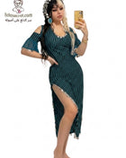 Shkawa lingerie set featuring elegant black lace with intricate patterns, designed for comfort and style.