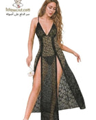 Jony long lingerie 3084, elegant and comfortable lace lingerie set shown in a detailed front view.