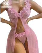 Lenda lingerie set featuring a stylish lace camisole with delicate straps, perfect for elegant nightwear or intimate wear.