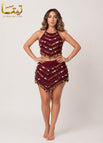 One Size / Dark Red