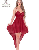 Short lingerie dress from السعاده featuring a stylish and elegant design, perfect for intimate wear.